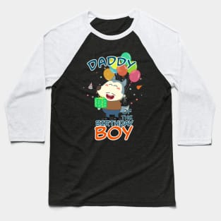 Daddy of Birthday Boy Baseball T-Shirt